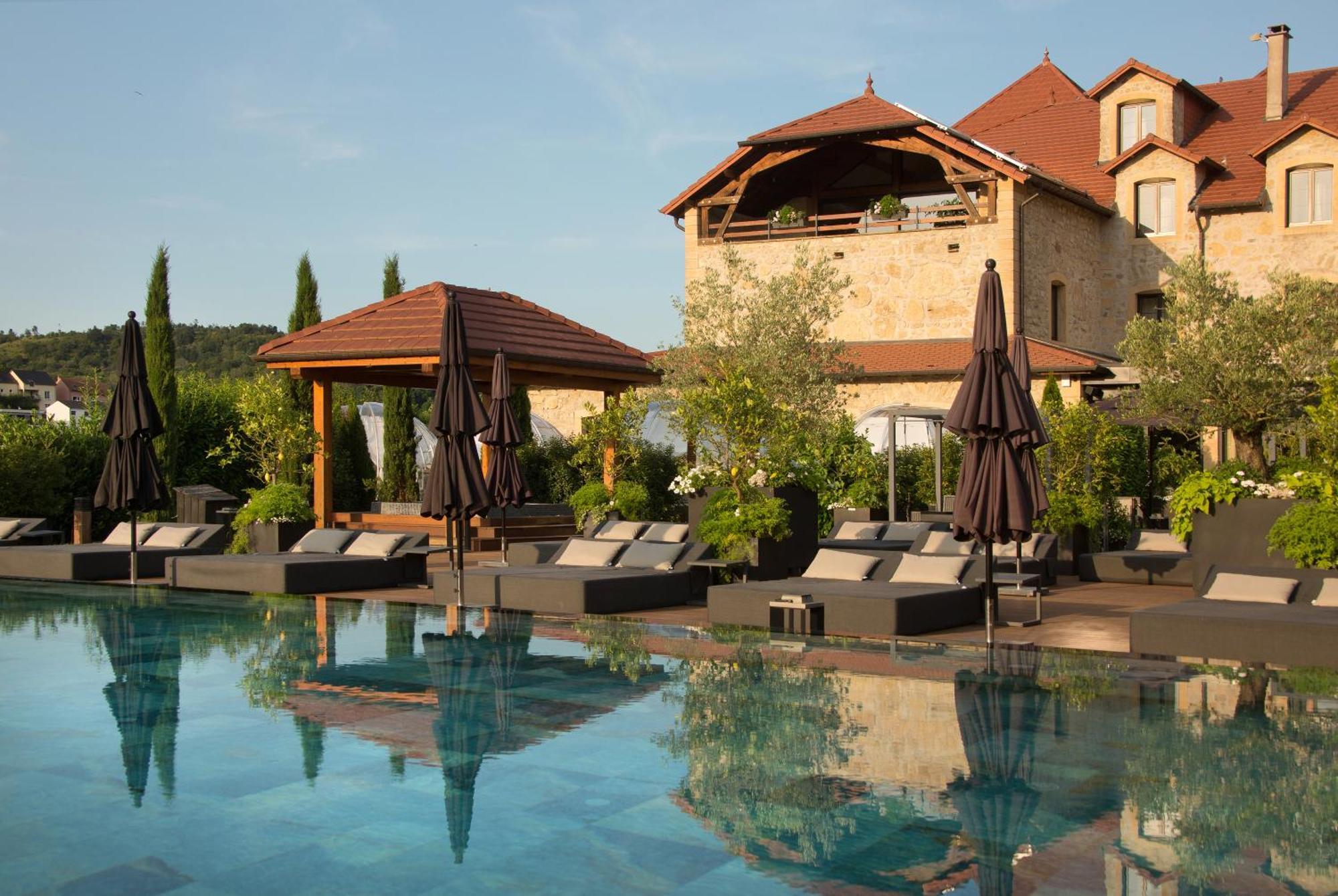 Domaine De La Klauss & Spa, Restaurant Gastronomique Le K Montenach Exteriér fotografie