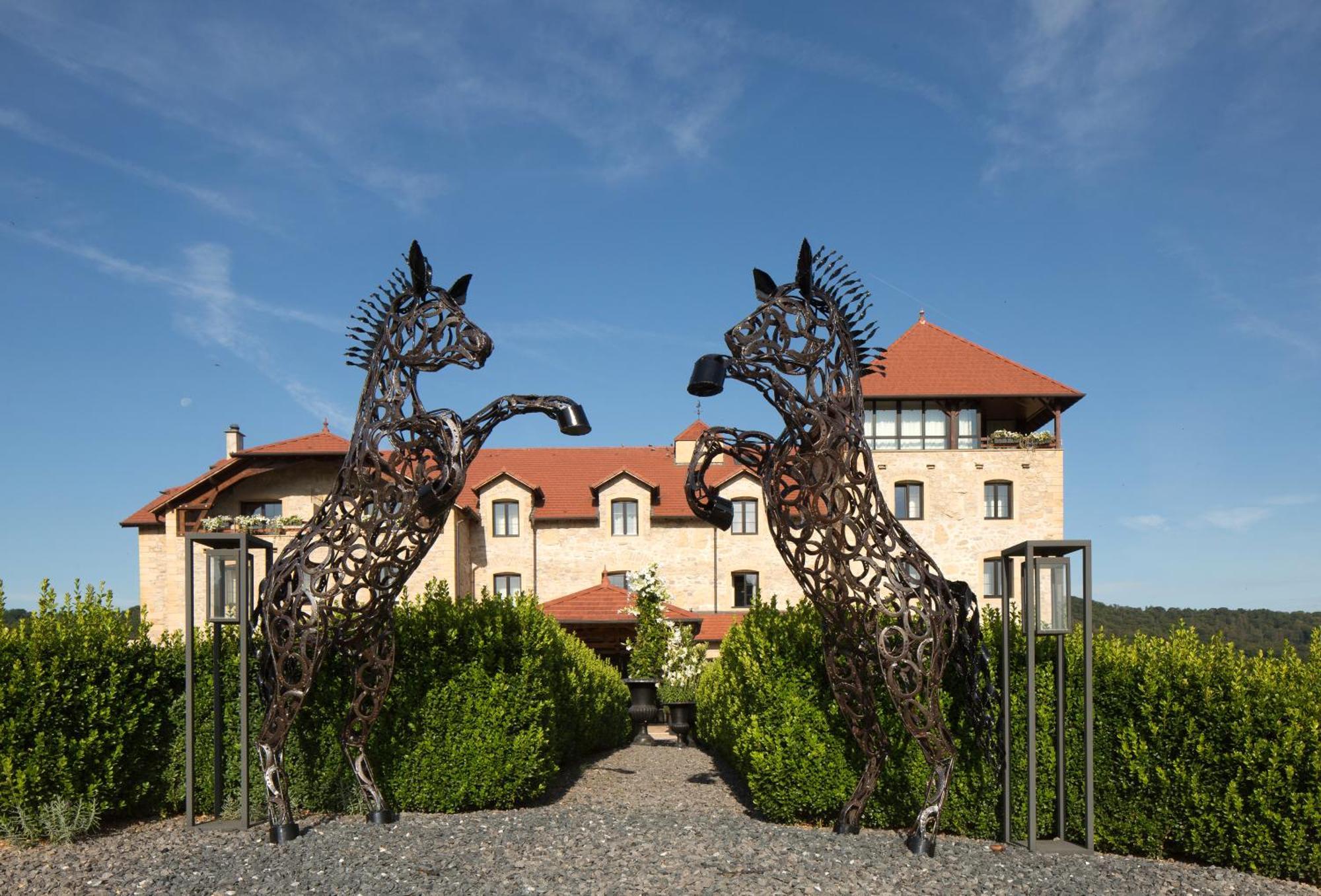 Domaine De La Klauss & Spa, Restaurant Gastronomique Le K Montenach Exteriér fotografie